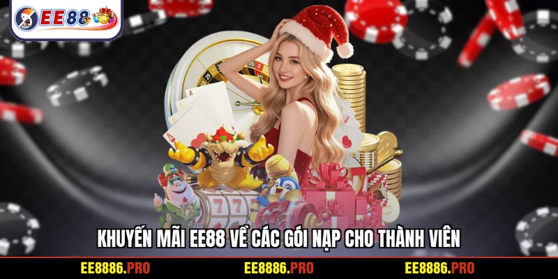 Khuyến mãi EE88 về các gói nạp cho thành viên